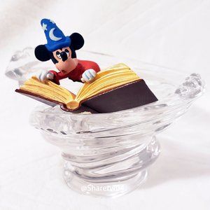 Disney Mickey's Magic Adventure Fantasia Crystal Whirlpool Sculpture